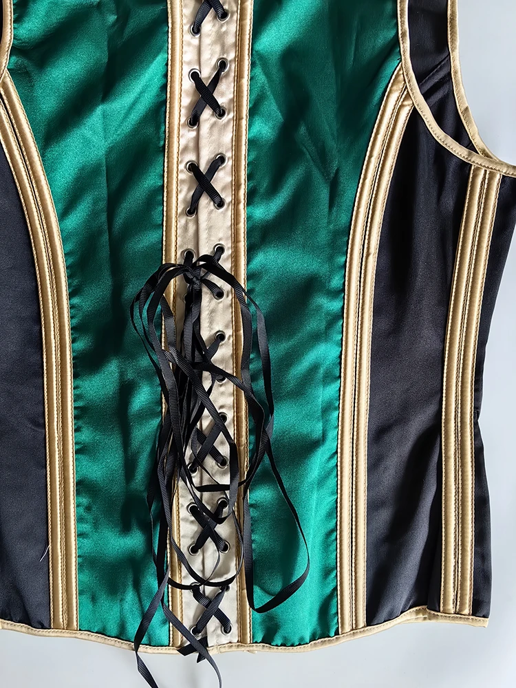 Men's Tight Abdomen Corset Slimming Waist Bones Shaping Vest Stomach Belly Control Vintage Waistcoat Elegant Medieval Corset