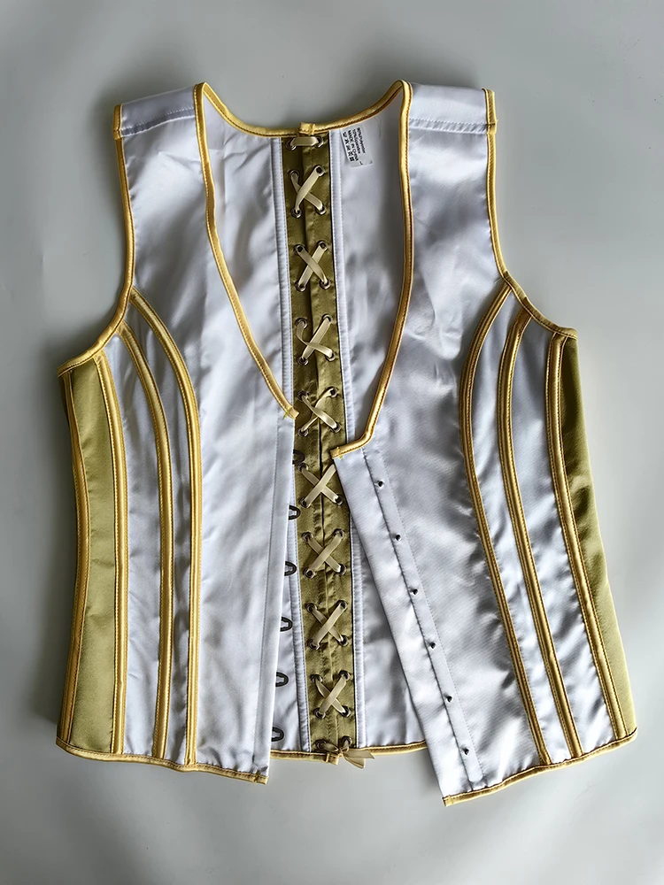 Men's Tight Abdomen Corset Slimming Waist Bones Shaping Vest Stomach Belly Control Vintage Waistcoat Elegant Medieval Corset