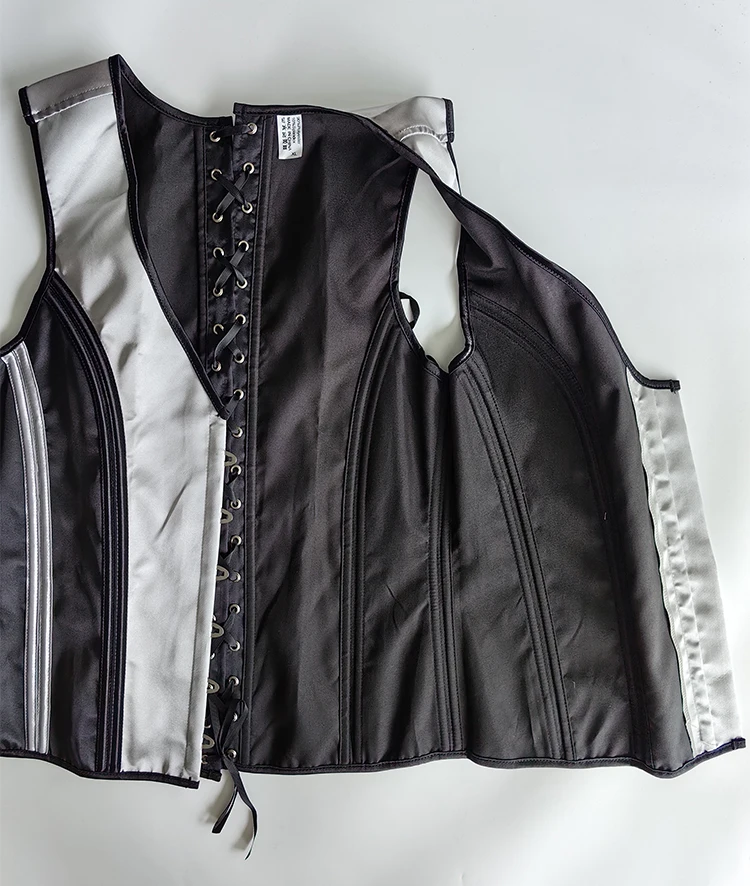 Men's Tight Abdomen Corset Slimming Waist Bones Shaping Vest Stomach Belly Control Vintage Waistcoat Elegant Medieval Corset