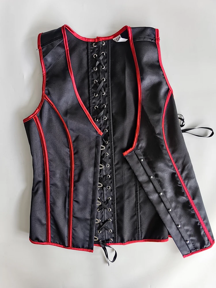 Men's Tight Abdomen Corset Slimming Waist Bones Shaping Vest Stomach Belly Control Vintage Waistcoat Elegant Medieval Corset