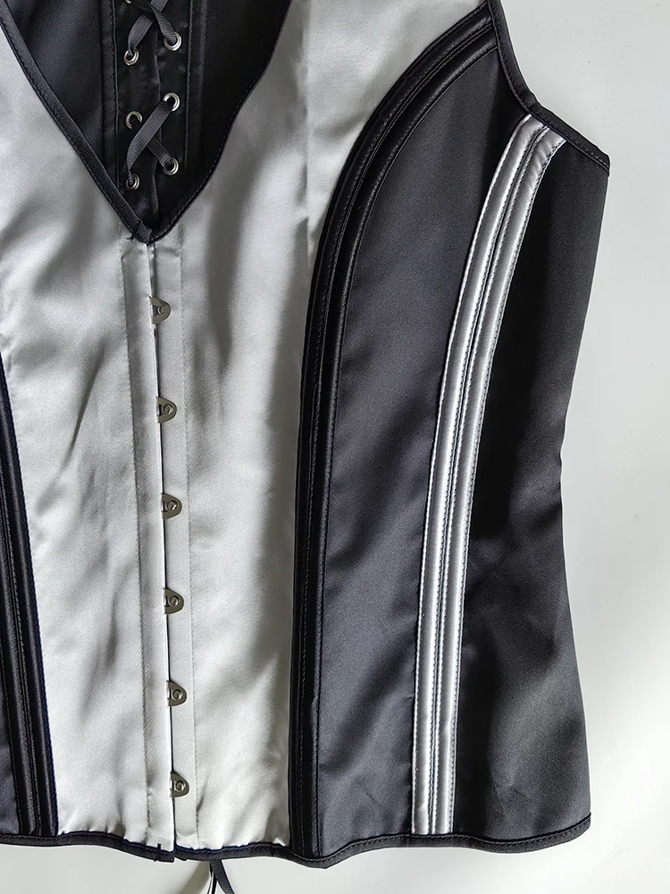 Men's Tight Abdomen Corset Slimming Waist Bones Shaping Vest Stomach Belly Control Vintage Waistcoat Elegant Medieval Corset