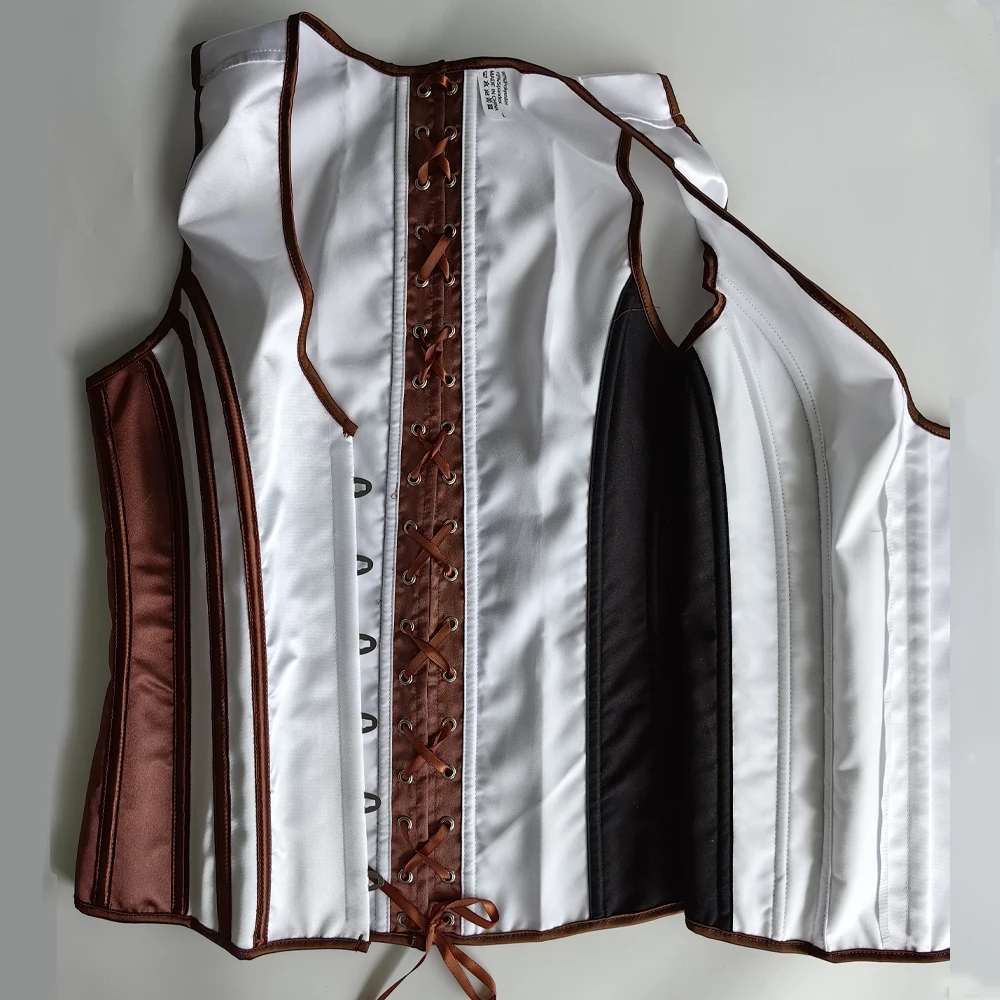 Men's Tight Abdomen Corset Slimming Waist Bones Shaping Vest Stomach Belly Control Vintage Waistcoat Elegant Medieval Corset