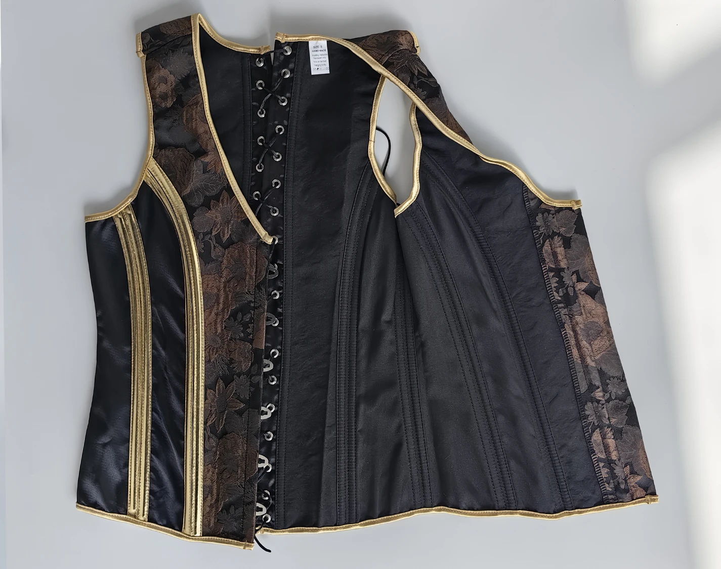 Men's Tight Abdomen Corset Slimming Waist Bones Shaping Vest Stomach Belly Control Vintage Waistcoat Elegant Medieval Corset