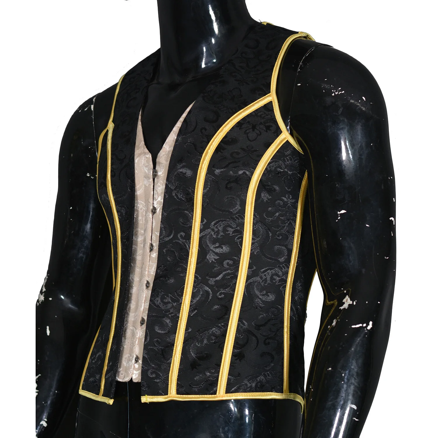 Men's Tight Abdomen Corset Slimming Waist Bones Shaping Vest Stomach Belly Control Vintage Waistcoat Elegant Medieval Corset