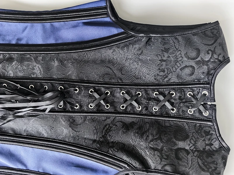 Men's Tight Abdomen Corset Slimming Waist Bones Shaping Vest Stomach Belly Control Vintage Waistcoat Elegant Medieval Corset