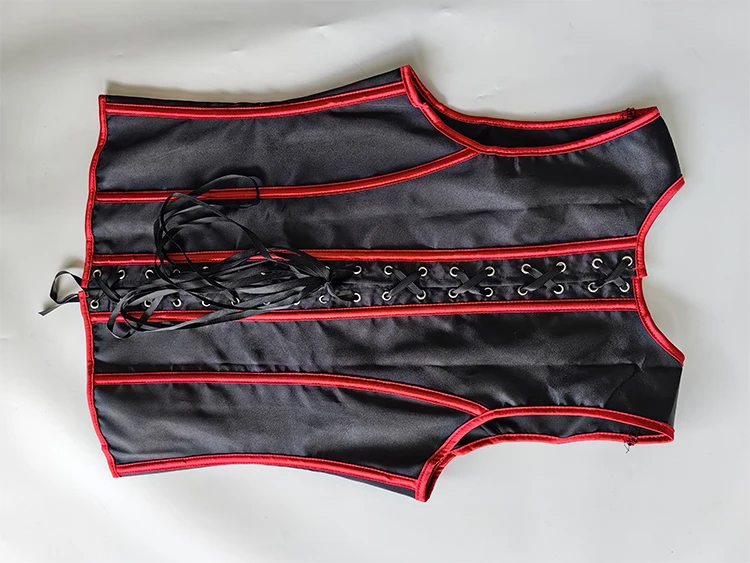 Men's Tight Abdomen Corset Slimming Waist Bones Shaping Vest Stomach Belly Control Vintage Waistcoat Elegant Medieval Corset