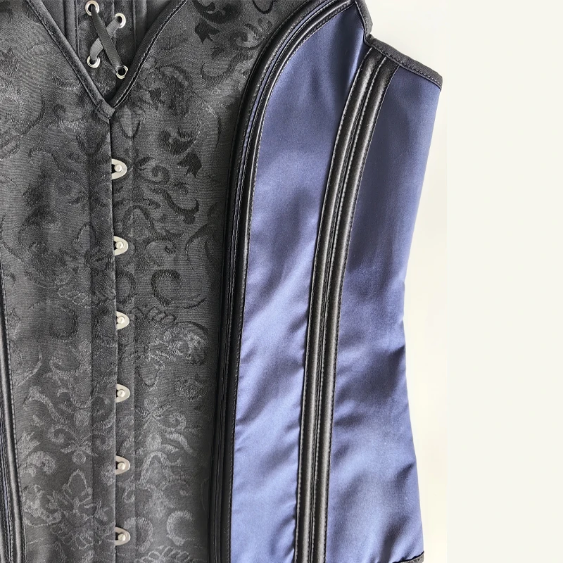 Men's Tight Abdomen Corset Slimming Waist Bones Shaping Vest Stomach Belly Control Vintage Waistcoat Elegant Medieval Corset