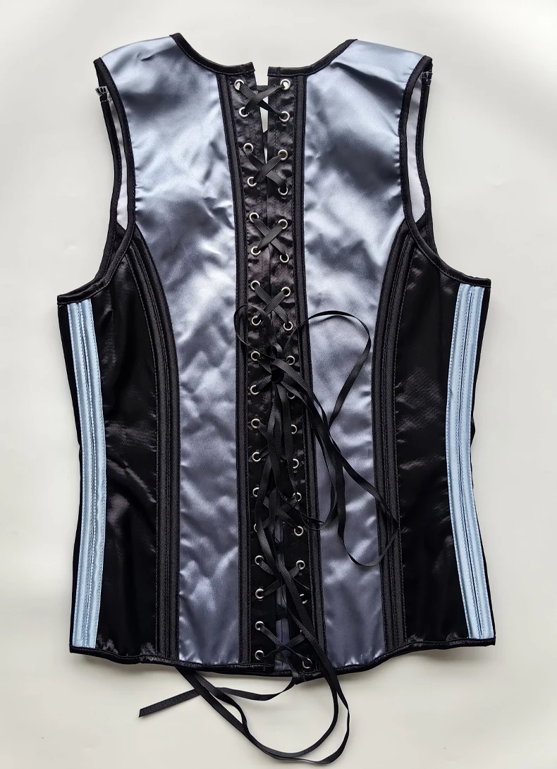 Men's Tight Abdomen Corset Slimming Waist Bones Shaping Vest Stomach Belly Control Vintage Waistcoat Elegant Medieval Corset