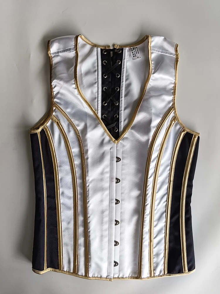Men's Tight Abdomen Corset Slimming Waist Bones Shaping Vest Stomach Belly Control Vintage Waistcoat Elegant Medieval Corset