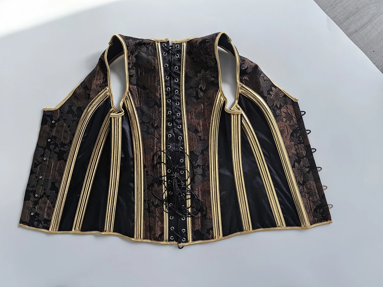 Men's Tight Abdomen Corset Slimming Waist Bones Shaping Vest Stomach Belly Control Vintage Waistcoat Elegant Medieval Corset