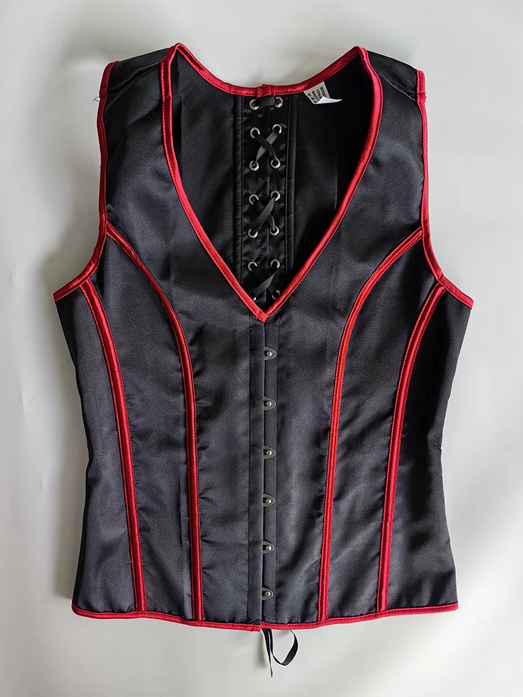 Men's Tight Abdomen Corset Slimming Waist Bones Shaping Vest Stomach Belly Control Vintage Waistcoat Elegant Medieval Corset