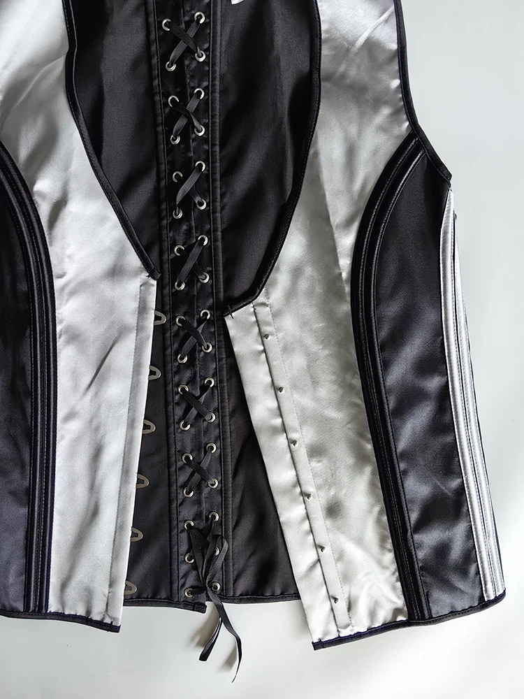 Men's Tight Abdomen Corset Slimming Waist Bones Shaping Vest Stomach Belly Control Vintage Waistcoat Elegant Medieval Corset