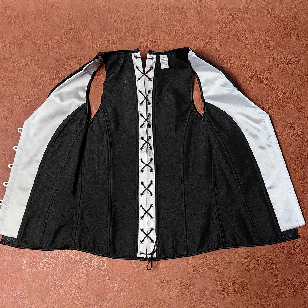 Men's Tight Abdomen Corset Slimming Waist Bones Shaping Vest Stomach Belly Control Vintage Waistcoat Elegant Medieval Corset