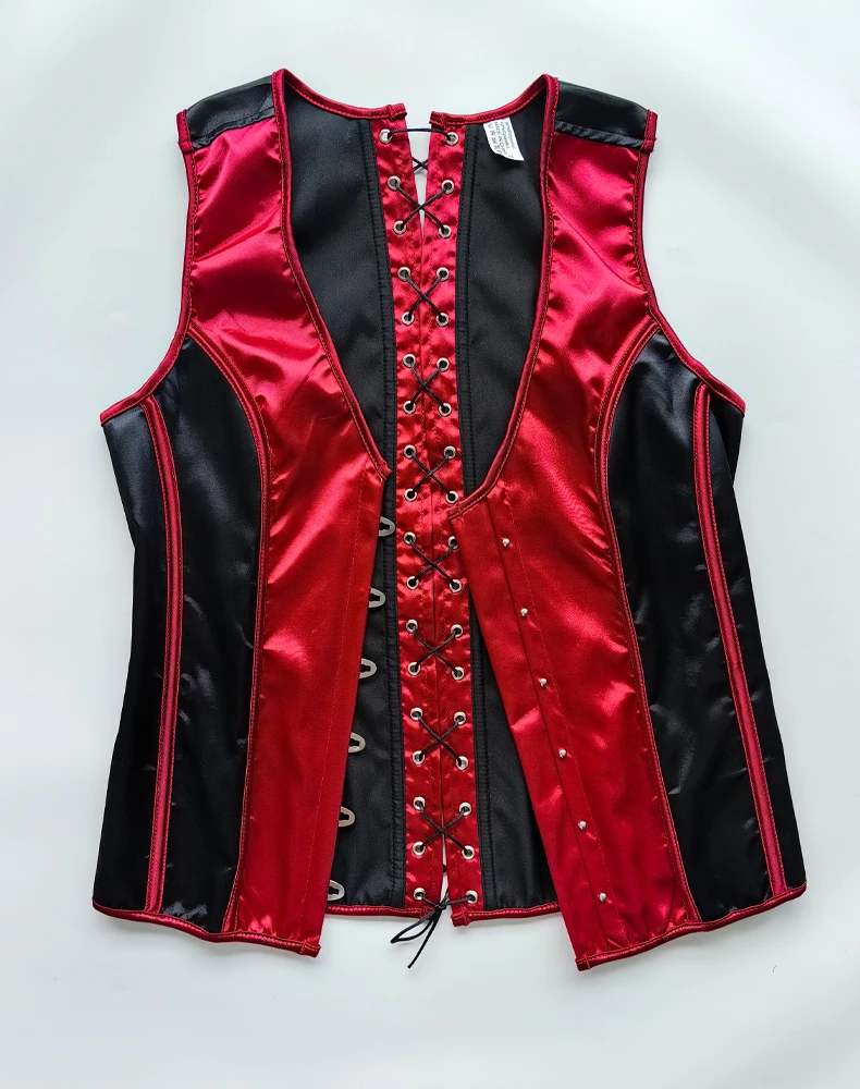 Men's Tight Abdomen Corset Slimming Waist Bones Shaping Vest Stomach Belly Control Vintage Waistcoat Elegant Medieval Corset