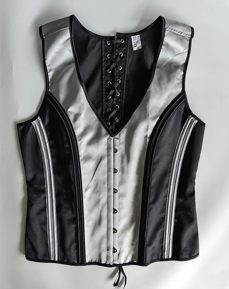 Men's Tight Abdomen Corset Slimming Waist Bones Shaping Vest Stomach Belly Control Vintage Waistcoat Elegant Medieval Corset