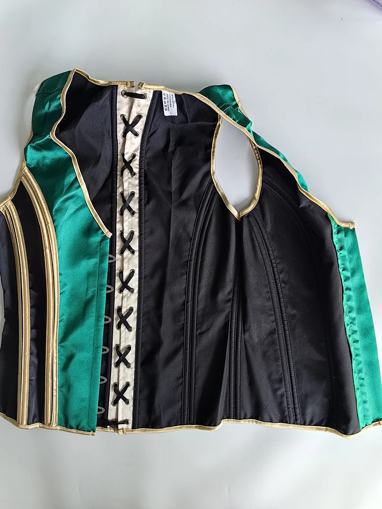 Men's Tight Abdomen Corset Slimming Waist Bones Shaping Vest Stomach Belly Control Vintage Waistcoat Elegant Medieval Corset