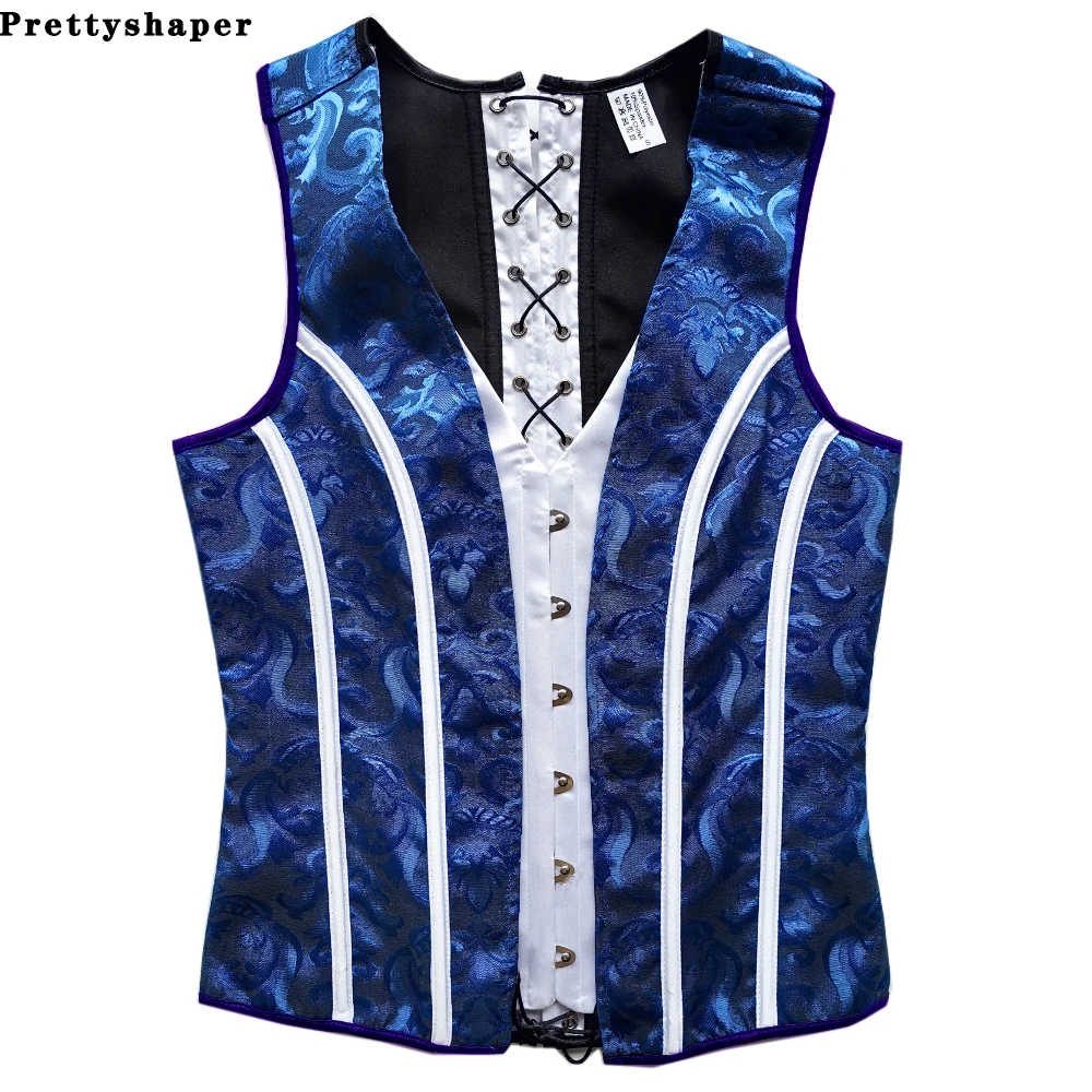 Men's Tight Abdomen Corset Slimming Waist Bones Shaping Vest Stomach Belly Control Vintage Waistcoat Elegant Medieval Corset