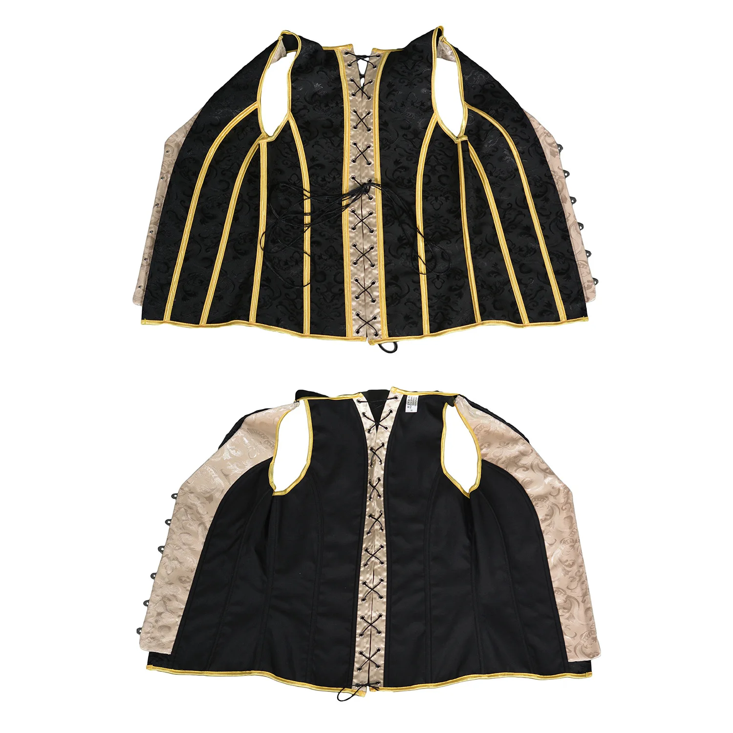 Men's Tight Abdomen Corset Slimming Waist Bones Shaping Vest Stomach Belly Control Vintage Waistcoat Elegant Medieval Corset