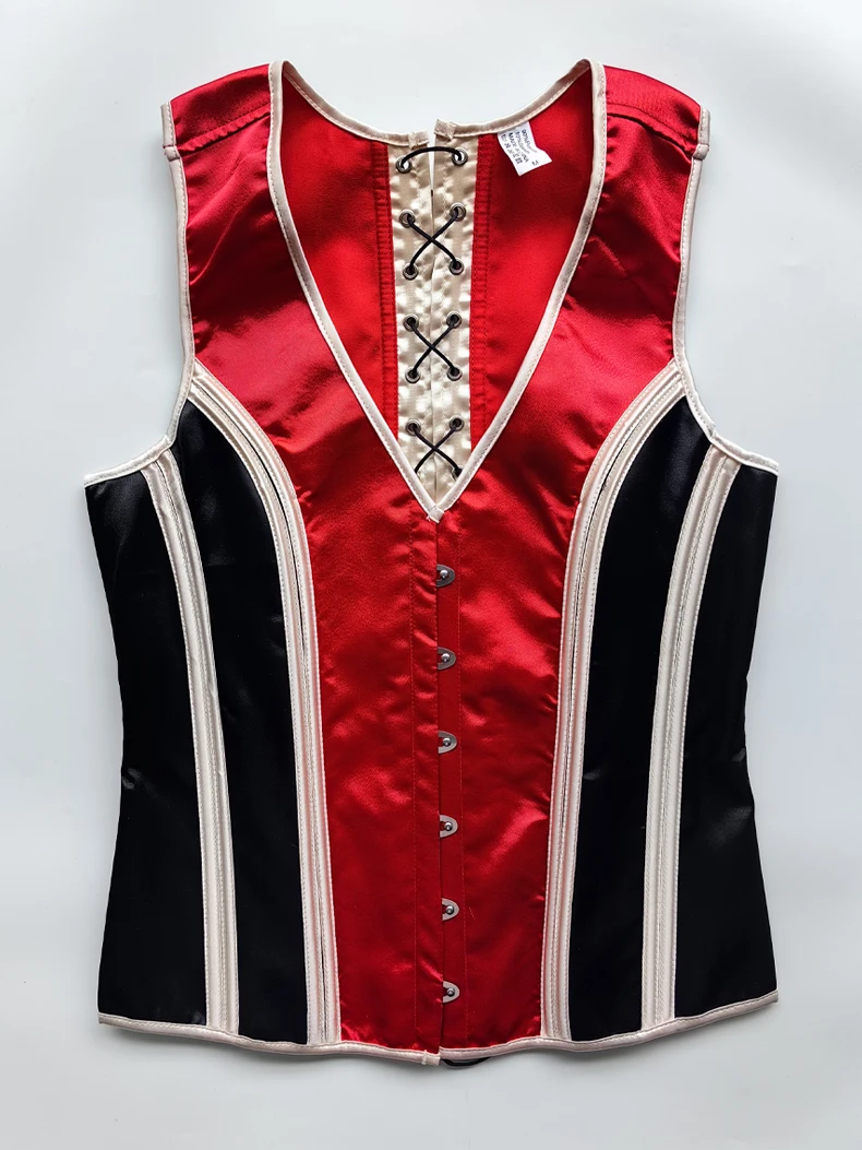 Men's Tight Abdomen Corset Slimming Waist Bones Shaping Vest Stomach Belly Control Vintage Waistcoat Elegant Medieval Corset