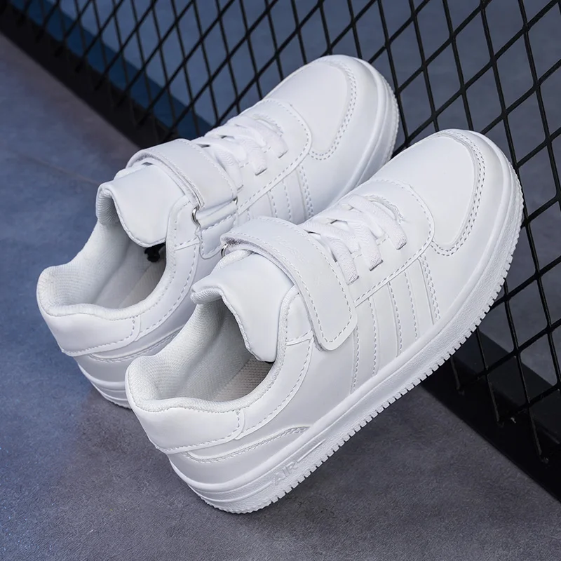 Boy Kids Sneakers White Shoes for Girls Sport Tenis Casual Children School Walking Running Shoes Non Slip Size 28-39