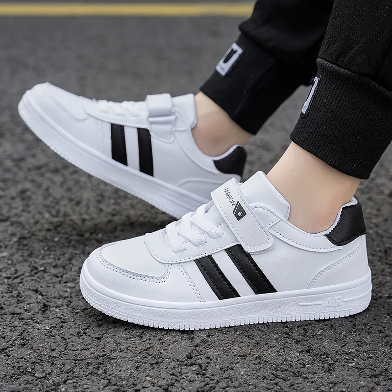 Boy Kids Sneakers White Shoes for Girls Sport Tenis Casual Children School Walking Running Shoes Non Slip Size 28-39