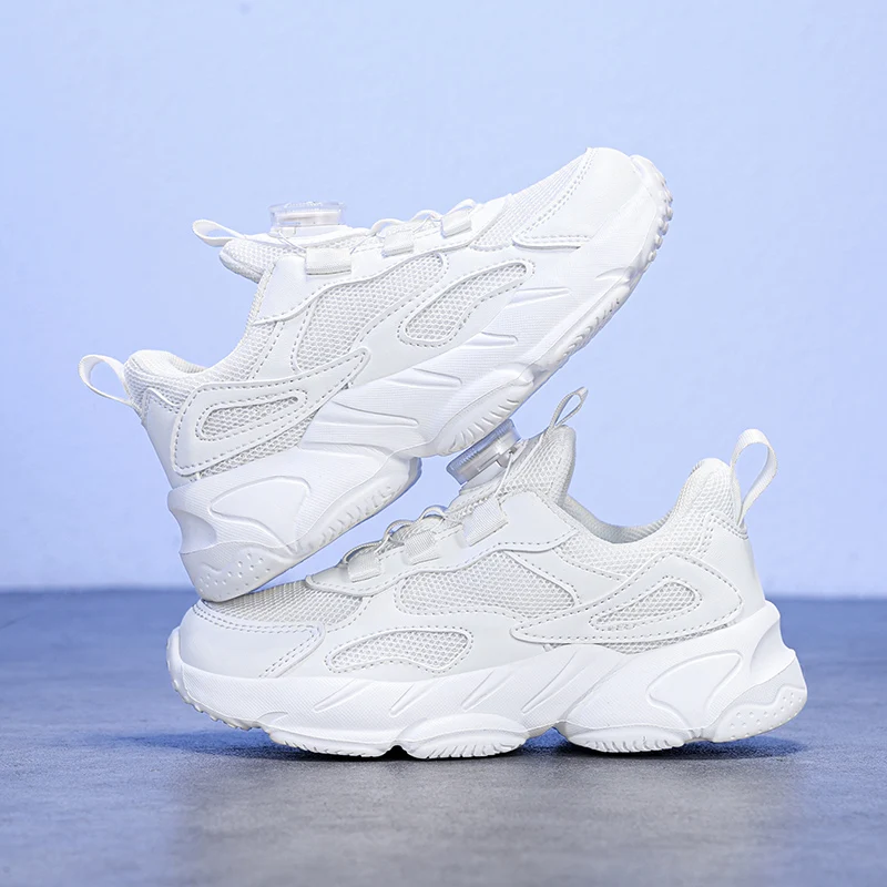 White Girls Sneaker Children Shoes New Spring Summer Platform Casual Sneaker Running Sports Tennis Kids Shoes for Girl