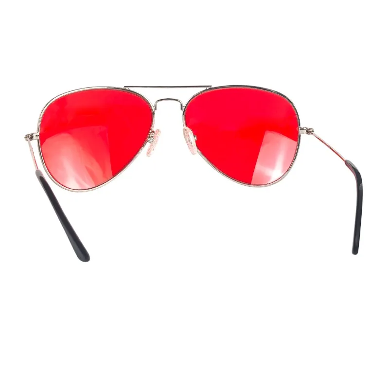 Blue Light Protection Eyewear Women Red Lens Glasses Men Better Sleep Night Improve Improve Sleep Insomnia Metal Frame 3 Size