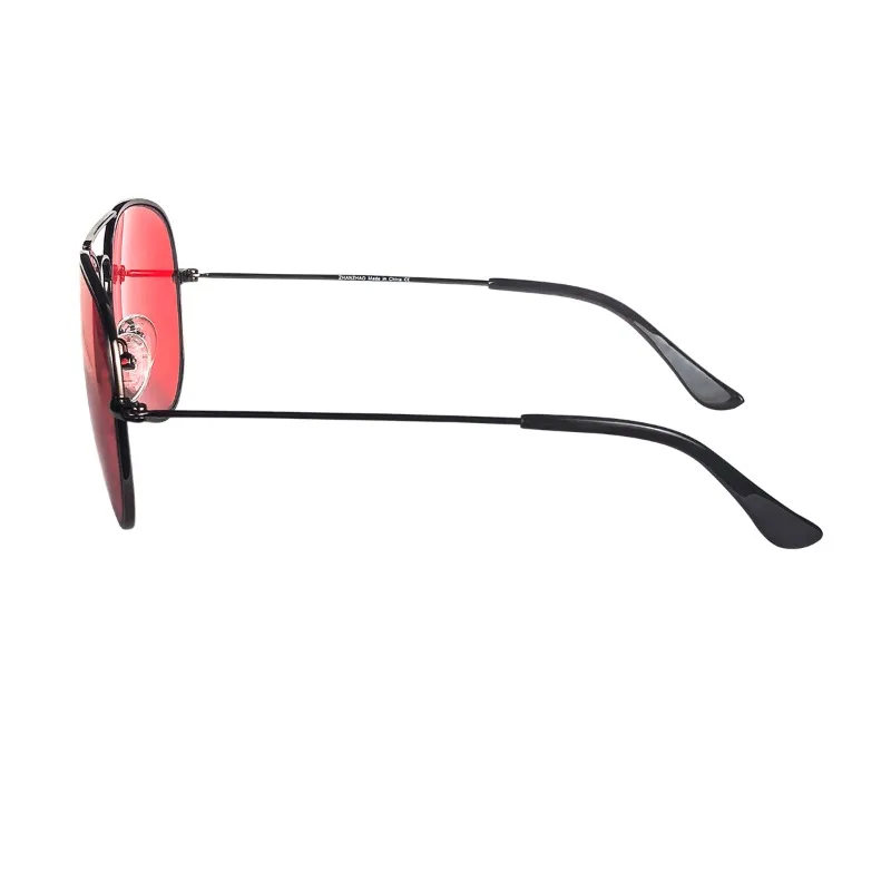 Blue Light Protection Eyewear Women Red Lens Glasses Men Better Sleep Night Improve Improve Sleep Insomnia Metal Frame 3 Size