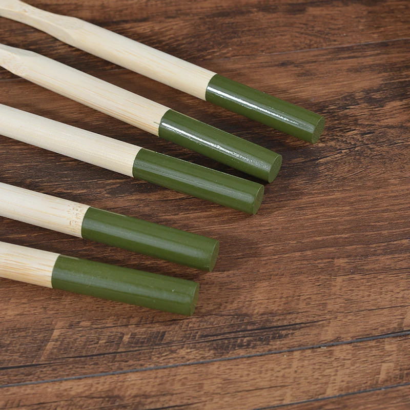 Bamboo Toothbrush 5Pack Adult Medium Bristles Eco Friendly Cepillo Dientes Bambu Oral Care Toothbrush Clareador De Dente Brushes