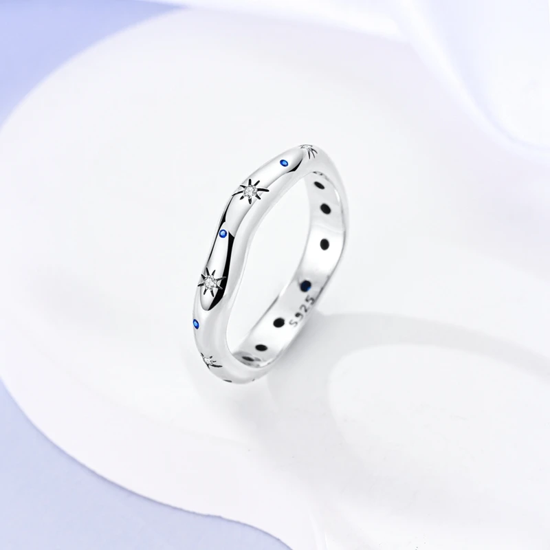 925 Sterling Silver Infinite Love Ring Original Luxury Design Zircon Finger Rings For Women High Quality Wedding Jewelry Gift