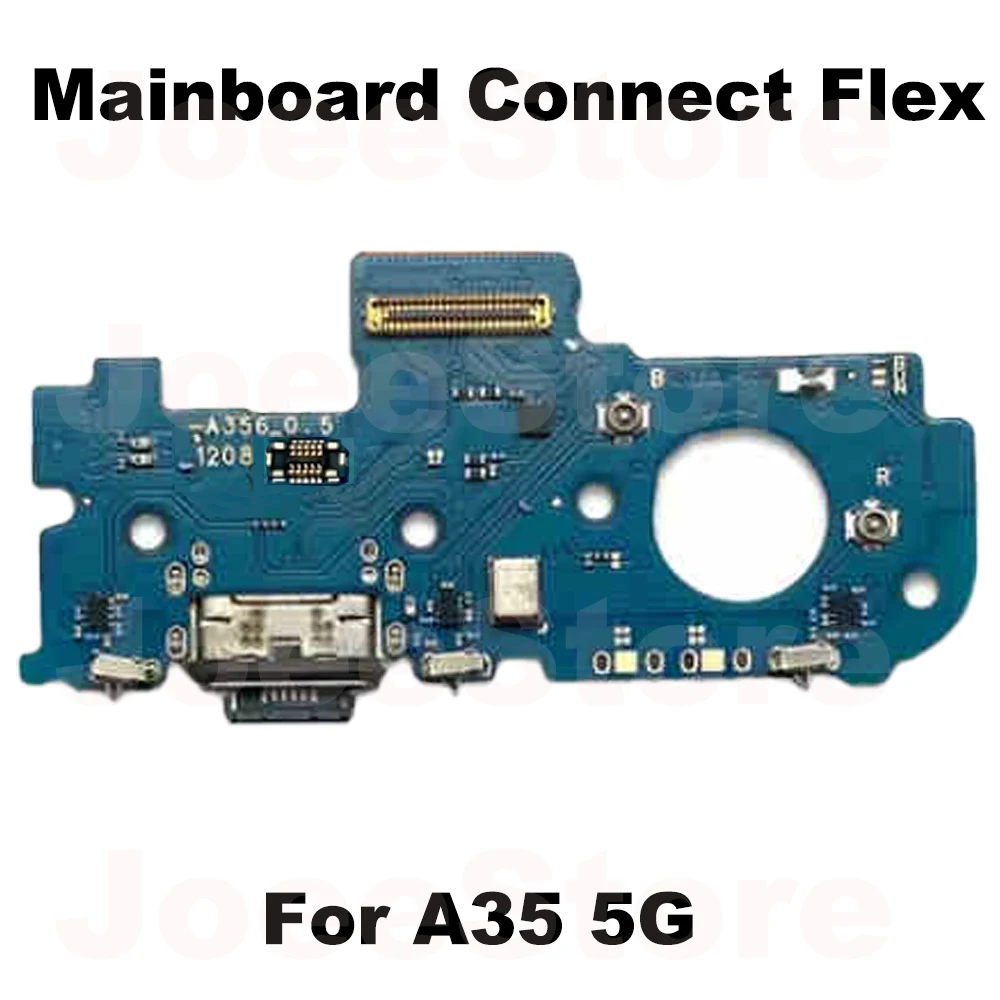 Charging Port Board For Samsung Galaxy A15 A25 A35 A55 5G A05 A05S Fast Charge Motherboard Connect Charging USB Dock Flex Cable