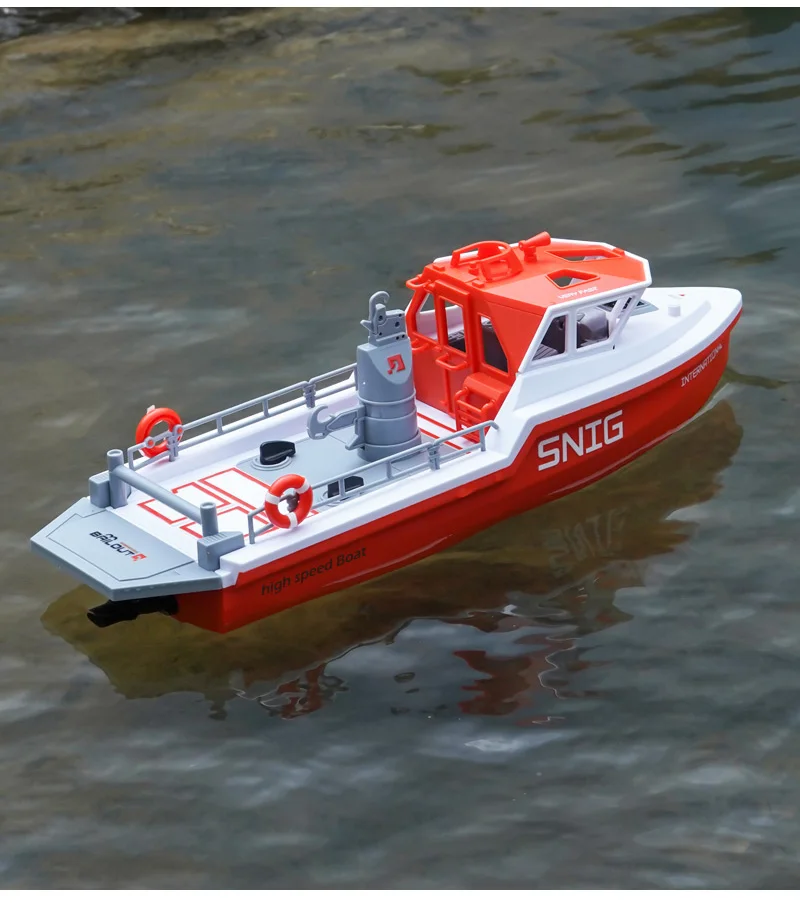 TX694 Rc Boat 2.4G 1/32 Powerful Brushless Motor Long Range Wireless Electric Remote Control Rescue Boat Model Toys Adults