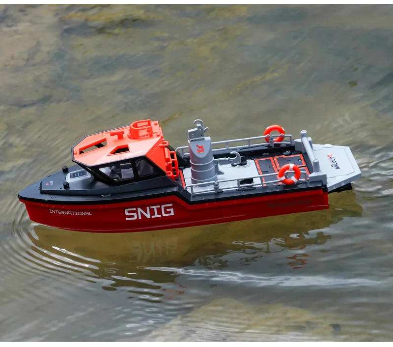 TX694 Rc Boat 2.4G 1/32 Powerful Brushless Motor Long Range Wireless Electric Remote Control Rescue Boat Model Toys Adults