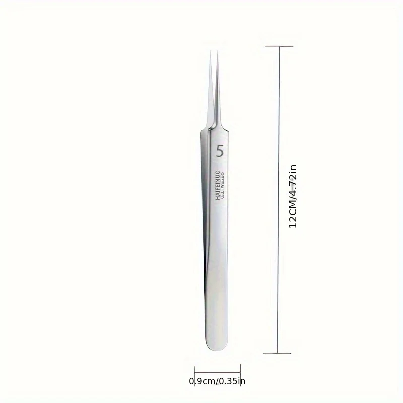 Blackhead Removal Tweezers Stainless Steel Tools - Effective Comedones Extractor, Whiteheads Removal Deep Cleansing Tools