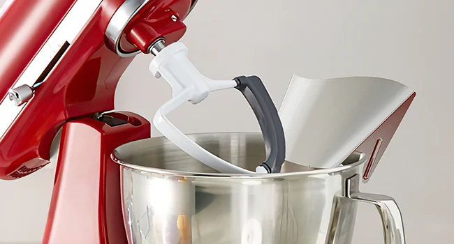 Pouring Chute for KitchenAid Stand Mixer Stainless Steel Bowl, Premium Stainless Steel for Kitchen Aid Accessories and Attachmen