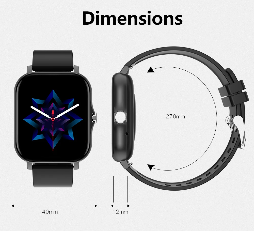 1.83'' Sport Smart Watch Fitness Clock Health Monitor Waterproof Smartwatch Wireless Call Watches for Man Woman IOS Android 2026