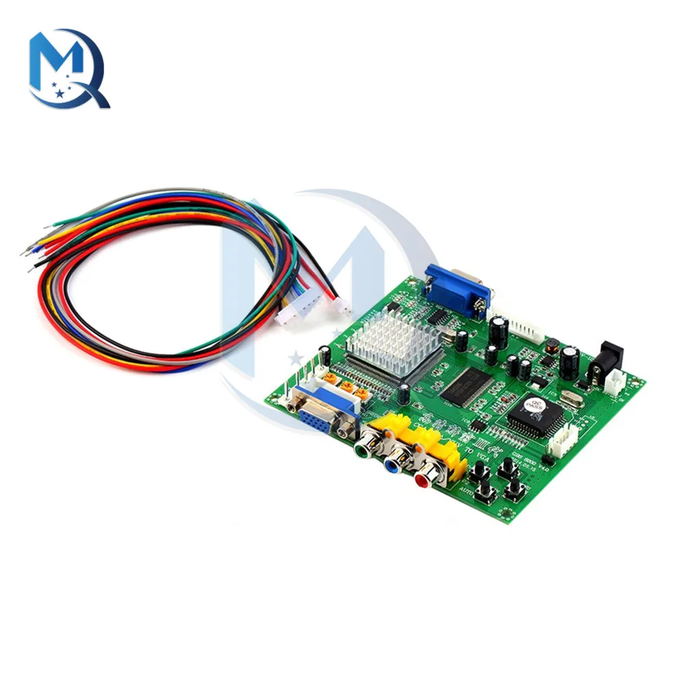 Arcade Game HD Jieba RGB/CGA/EGA/YUV To Dual VGA HD Video Converter Adapter Board GBS8220