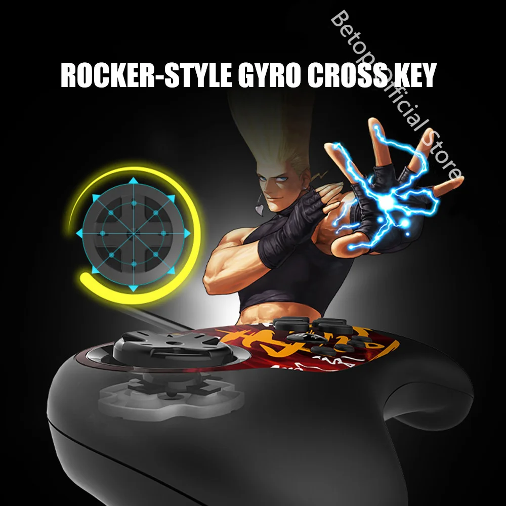 Original BEITONG BTP-C3 USB Wired Gamepad Betop CIYING Game Controller Arcade Fighting Joystick For Android TV PC Computer PS3