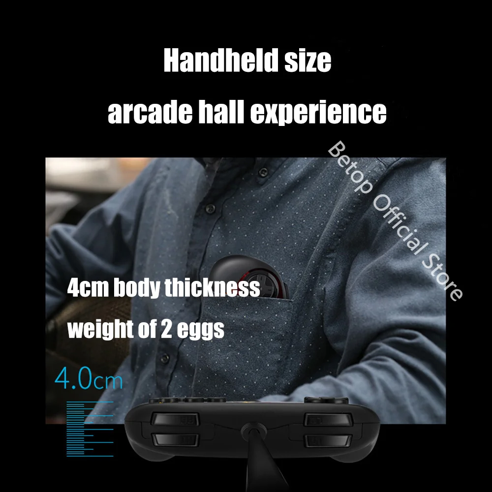 Original BEITONG BTP-C3 USB Wired Gamepad Betop CIYING Game Controller Arcade Fighting Joystick For Android TV PC Computer PS3
