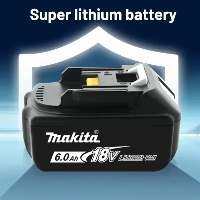 100% Makita 6.0 Ah Battery 18V LXT Lithium Ion BL1860 with LED Indicator Battery 18V Electric Tool Battery Original