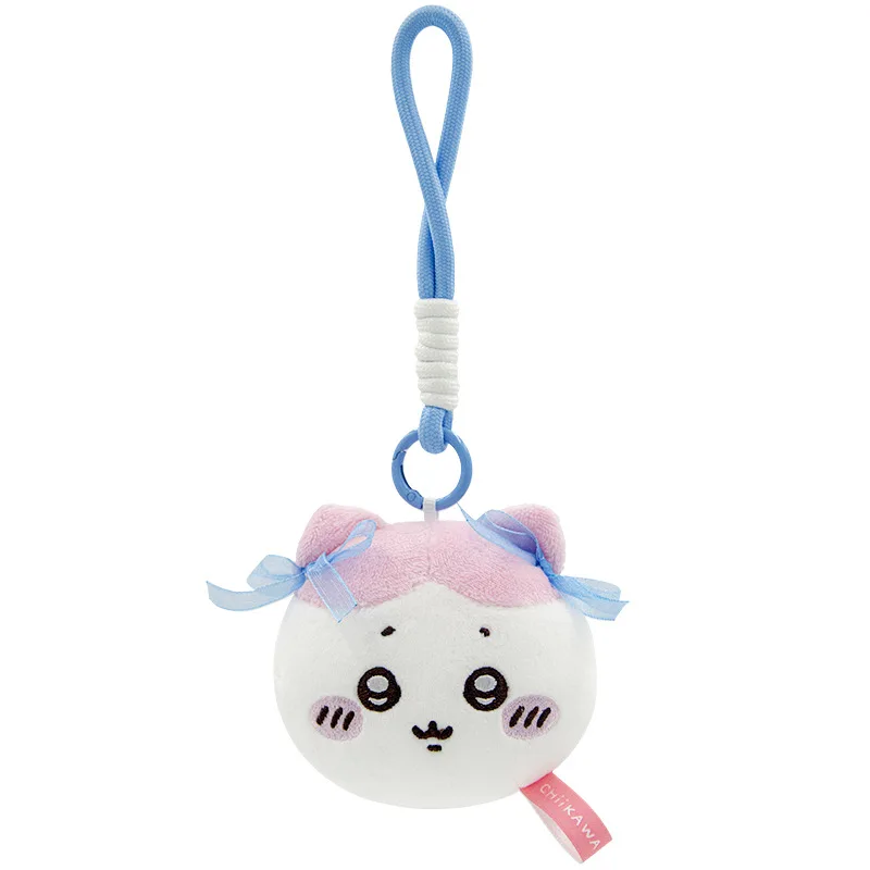 Original Chiikawa Anime Plush Doll Kawaii Usachi Keychain Hachiware Keyring Stuffed Pendent Backpack Ornament Toy Birthday Gift