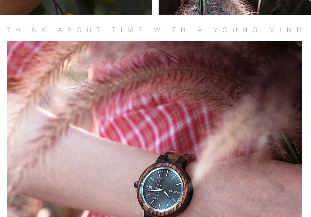 BOBO BIRD Wooden Men Watch Fashion Business Week And Date Display Quartz Timepiece Customize Logo Great Gift Relogio Masculino