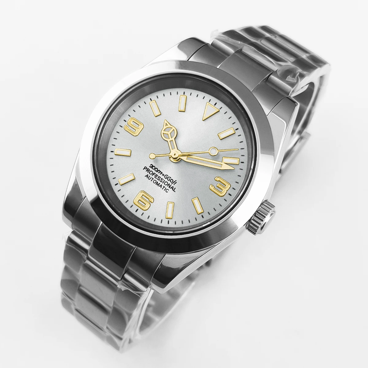 Customized Logo Luxury NH35 Watch for Wom/Men 36MM/39MM Automatic Mechanical Wristwatches Sapphire Luminous 10Bar Reloj Corgeut