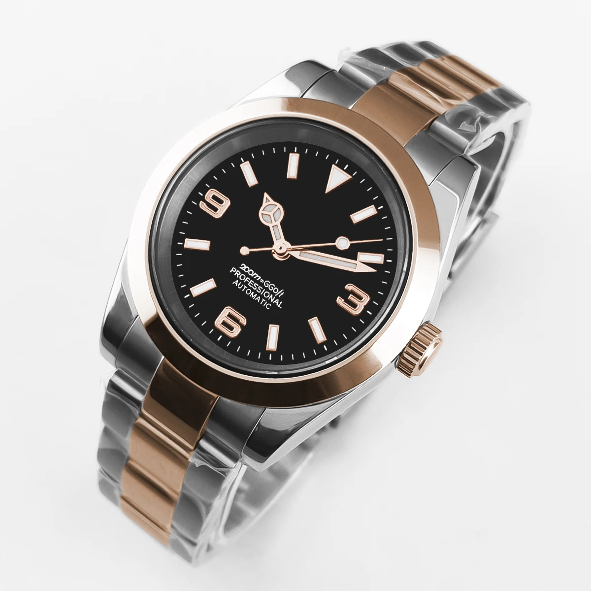 Customized Logo Luxury NH35 Watch for Wom/Men 36MM/39MM Automatic Mechanical Wristwatches Sapphire Luminous 10Bar Reloj Corgeut