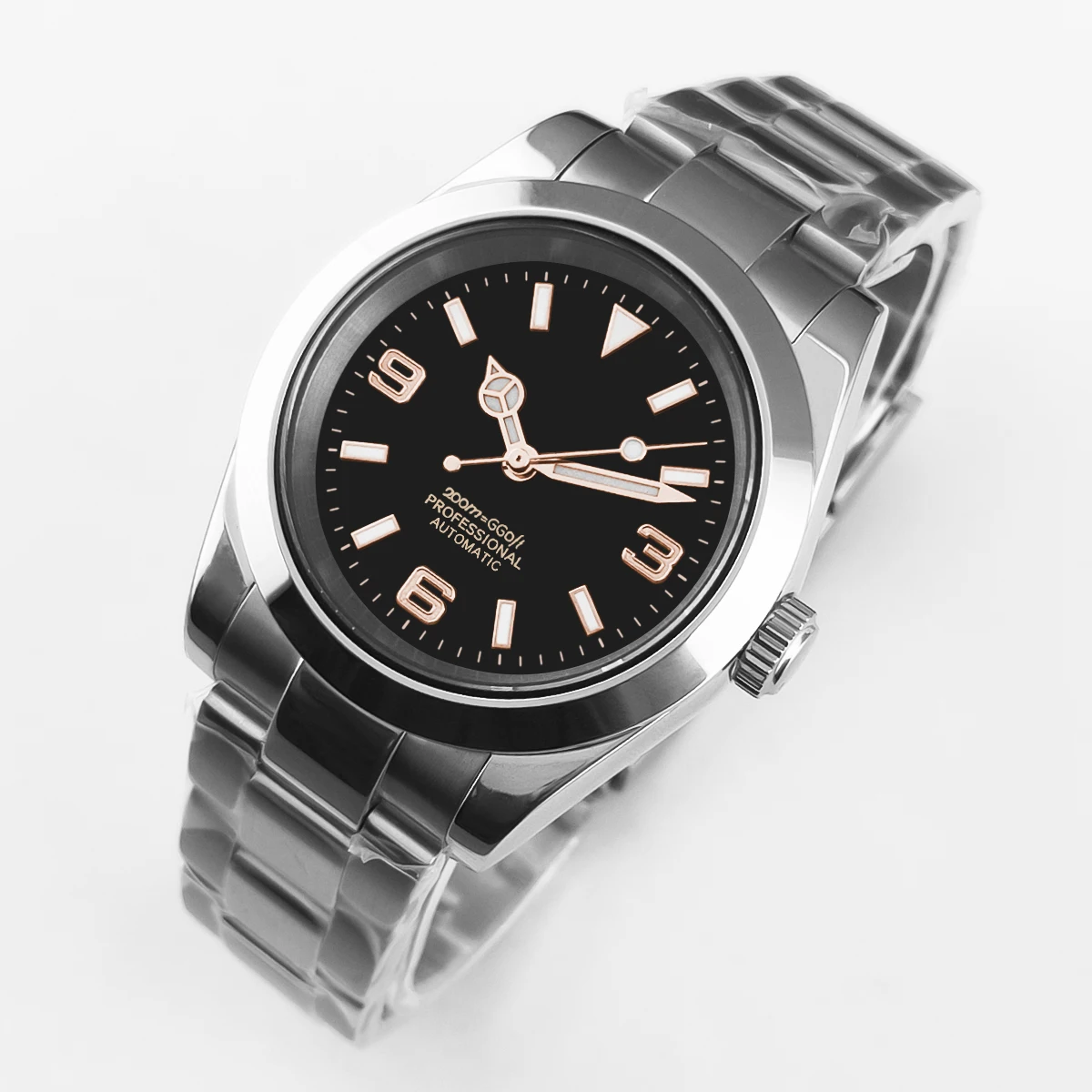 Customized Logo Luxury NH35 Watch for Wom/Men 36MM/39MM Automatic Mechanical Wristwatches Sapphire Luminous 10Bar Reloj Corgeut