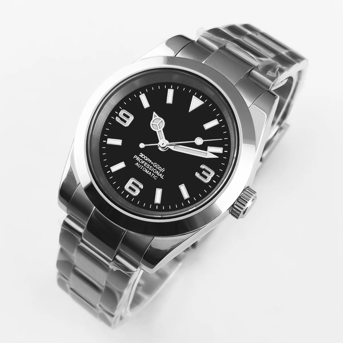 Customized Logo Luxury NH35 Watch for Wom/Men 36MM/39MM Automatic Mechanical Wristwatches Sapphire Luminous 10Bar Reloj Corgeut