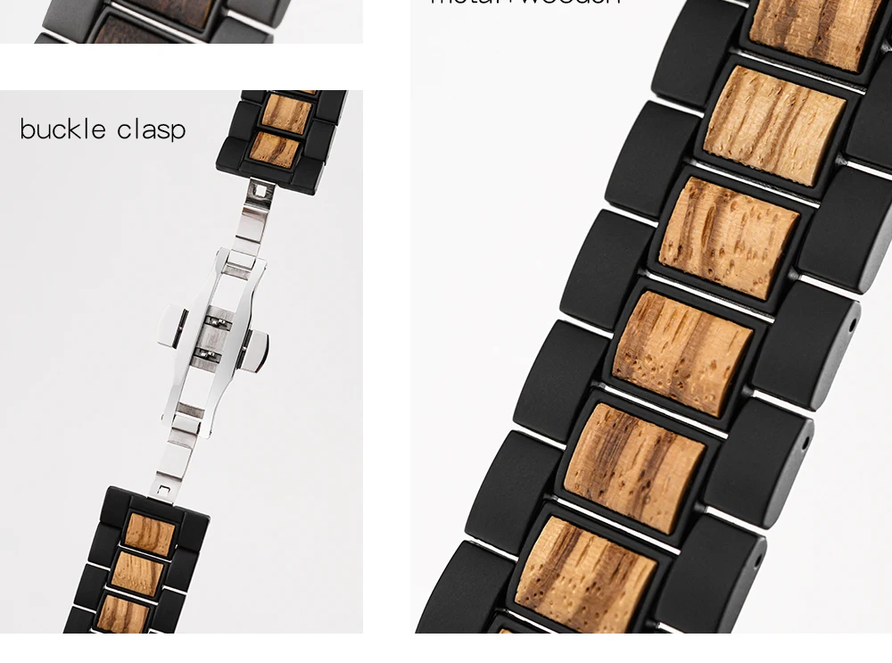 Men Watch BOBO BIRD Top New Fashion Wooden Quartz Wristwatch Luminous Multifunctal Automatic Calendar Timepiece Gift Relogio
