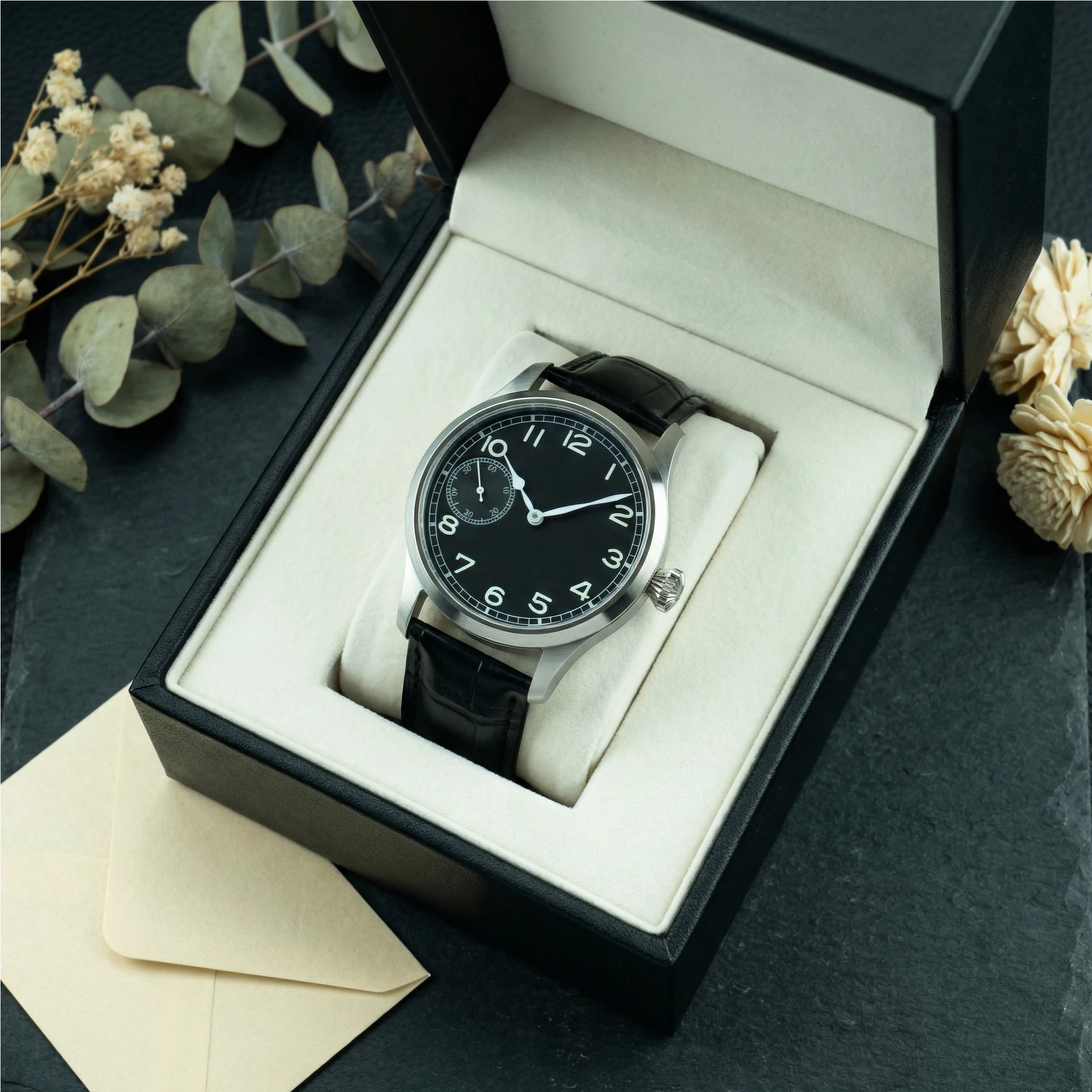Corgeut Men's custom DIY 42mm Luxury Fashion Watch Sapphire Glass St3600 Movement 316L Steel Case 50m Water Resistant reloj homb