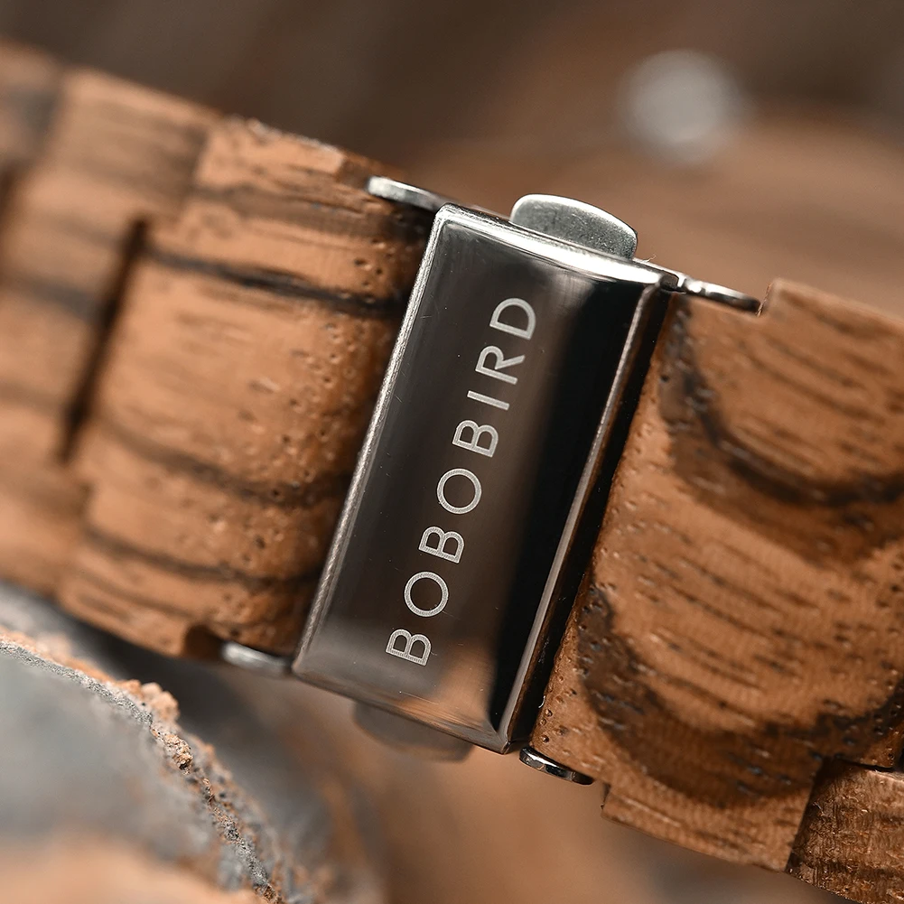 BOBO BIRD Watches For Man Viking Odin Rune Men Quartz Wristwatches Cultural Totem Dail With Wooden Strap Reloj De Hombre