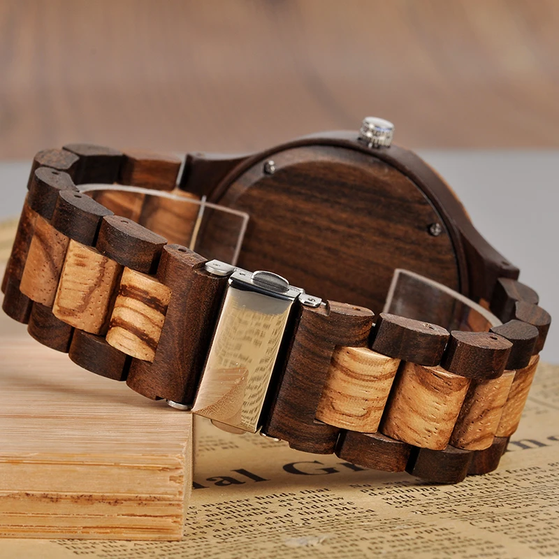 Engraved Watch Boyfriend Birthday Groomsmen Gift BOBOBIRD Wooden Quartz Wristwatch Men Fathers Day Anniversary Photo Custom Gift